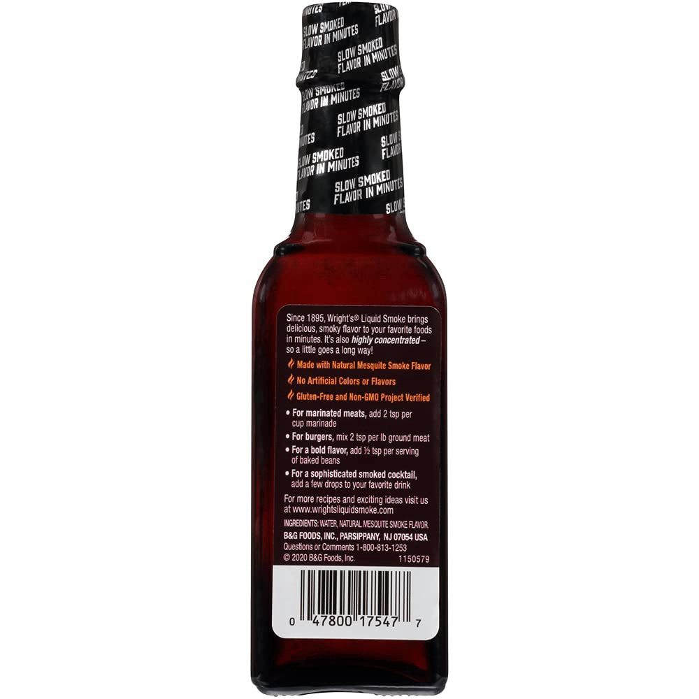 WRIGHT'S LIQUID SMOKE MESQUITE 3.5fl.oz 103ml - A. Ally & Sons WRIGHT'S LIQUID SMOKE MESQUITE 3.5fl.oz 103ml - A. Ally & Sons