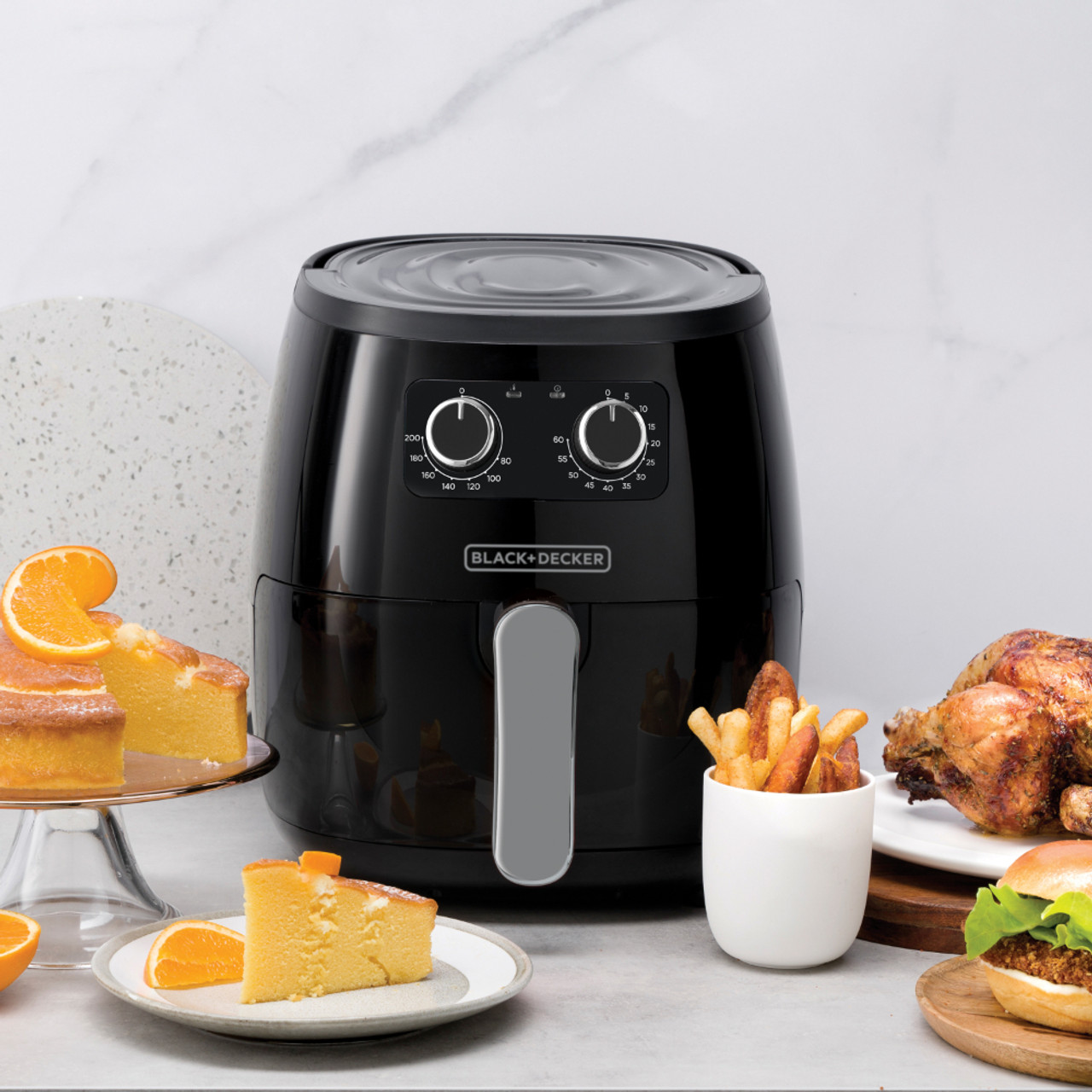 AIR FRYER BLACK DECKER HF5005B 5L A. Ally Sons