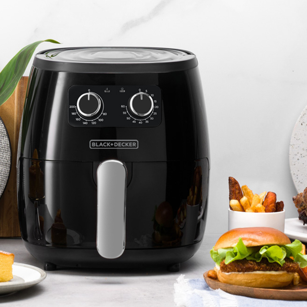 AIR FRYER BLACK DECKER HF5005B 5L A. Ally Sons