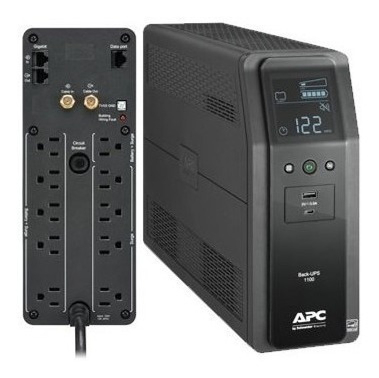 COMPUTER UPS APC BR-1100M2-LM 1100VA BLACK A. Ally  Sons