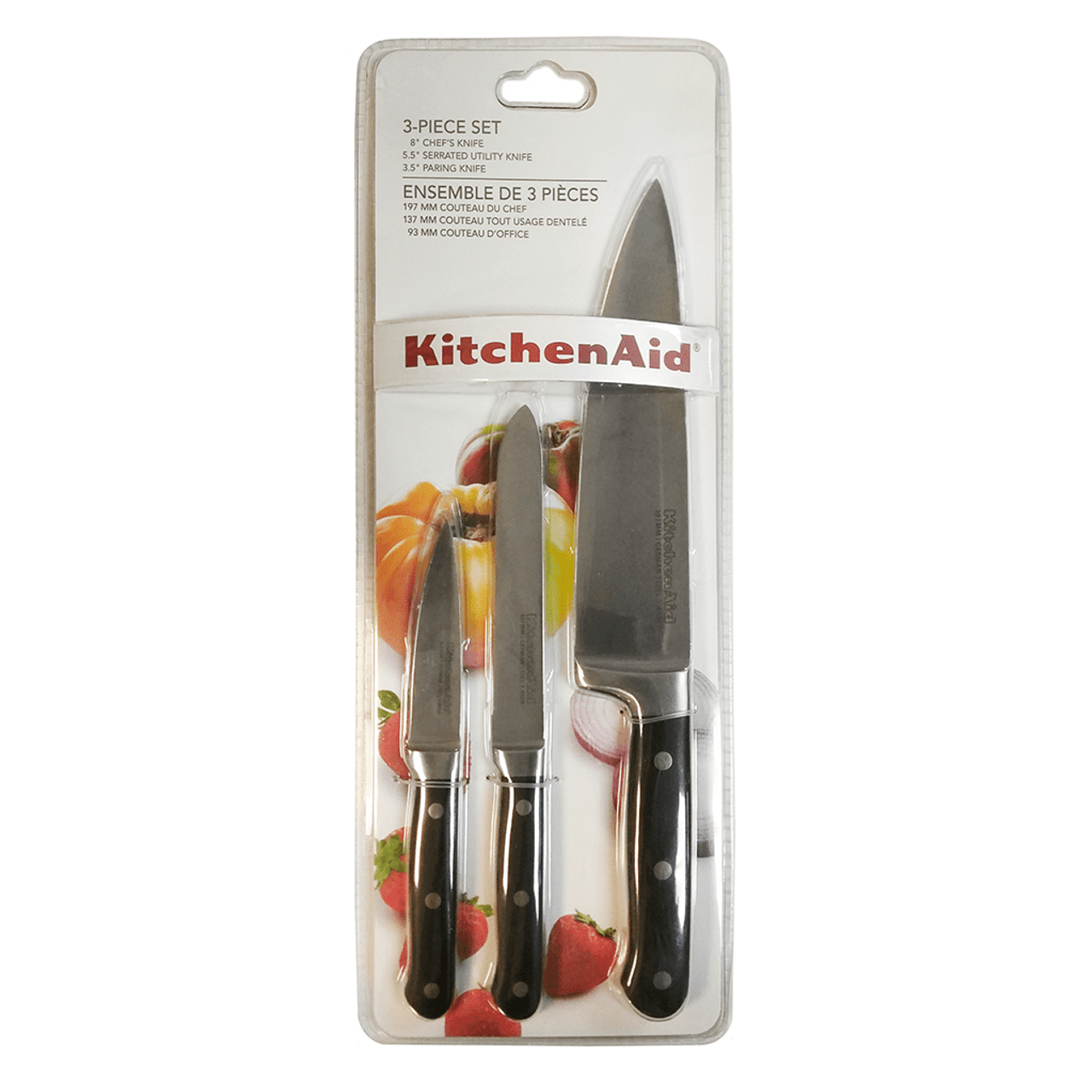 Reviews for KitchenAid Classic Forged 3-Piece Triple Rivet Starter