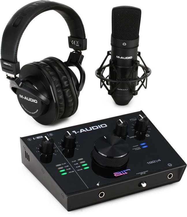 VOCAL STUDIO M-AUDIO AIR 192X4SPRO MIC, MIXER AND HEADPHONE - A