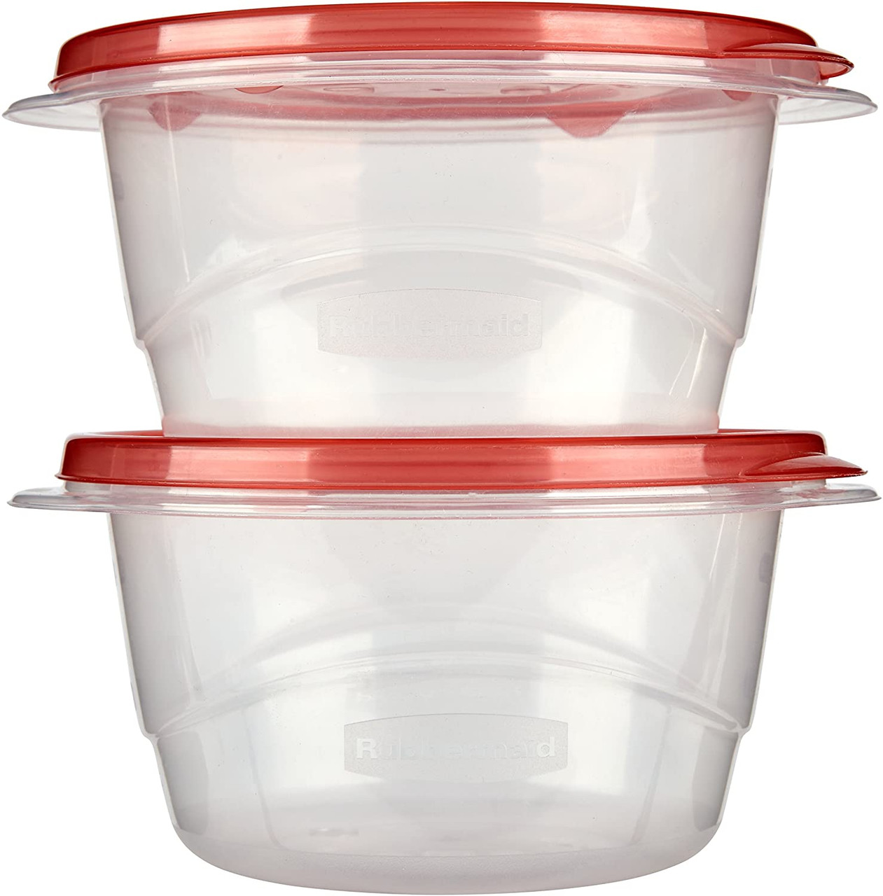 Rubbermaid Take Alongs Containers + Lids, Medium Bowls, 6.2 Cups - 3 bowls
