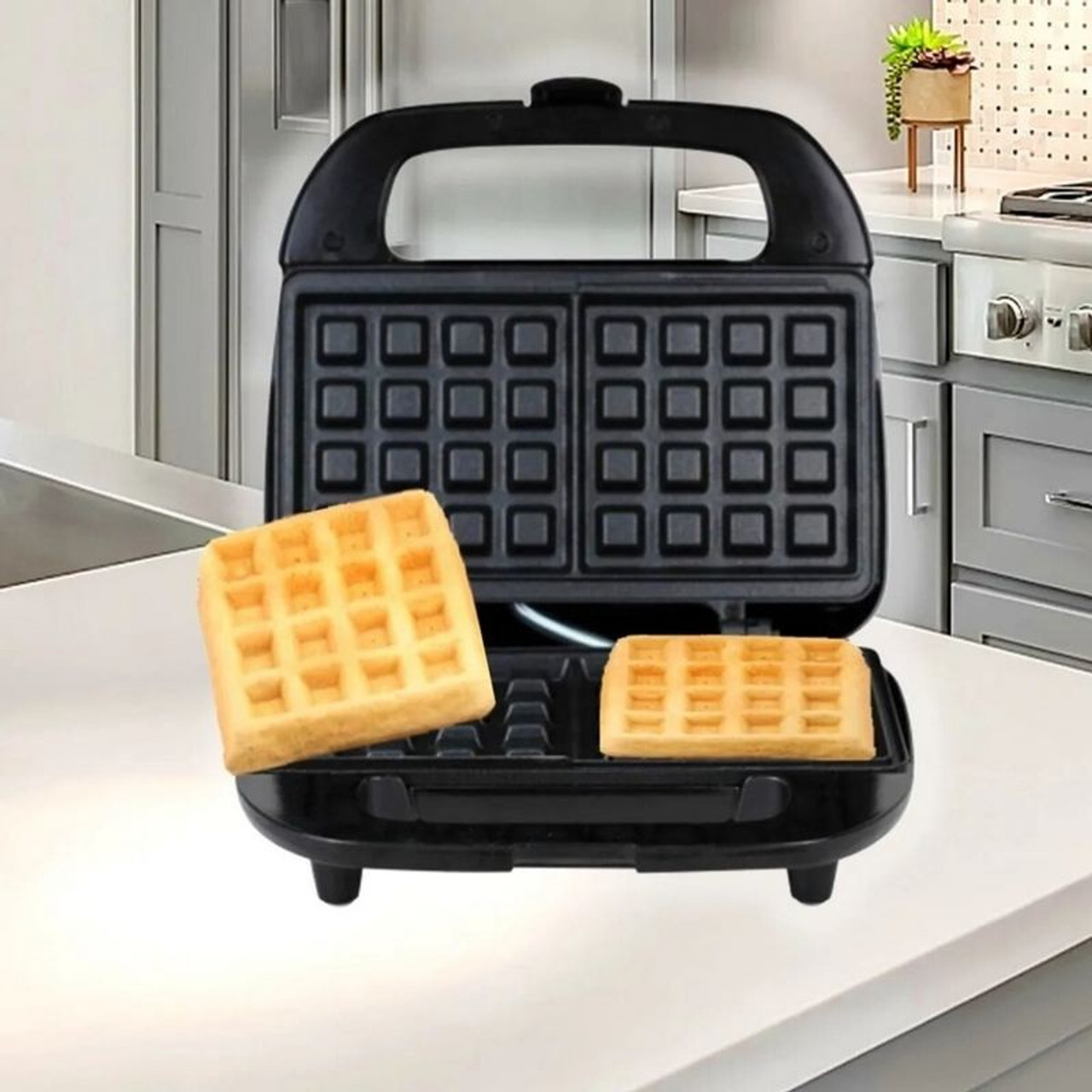 WAFFLE MAKER BLACK & DECKER WM2000S-LA 3 IN 1 GRILL SANDWICH MAKER - A.  Ally & Sons