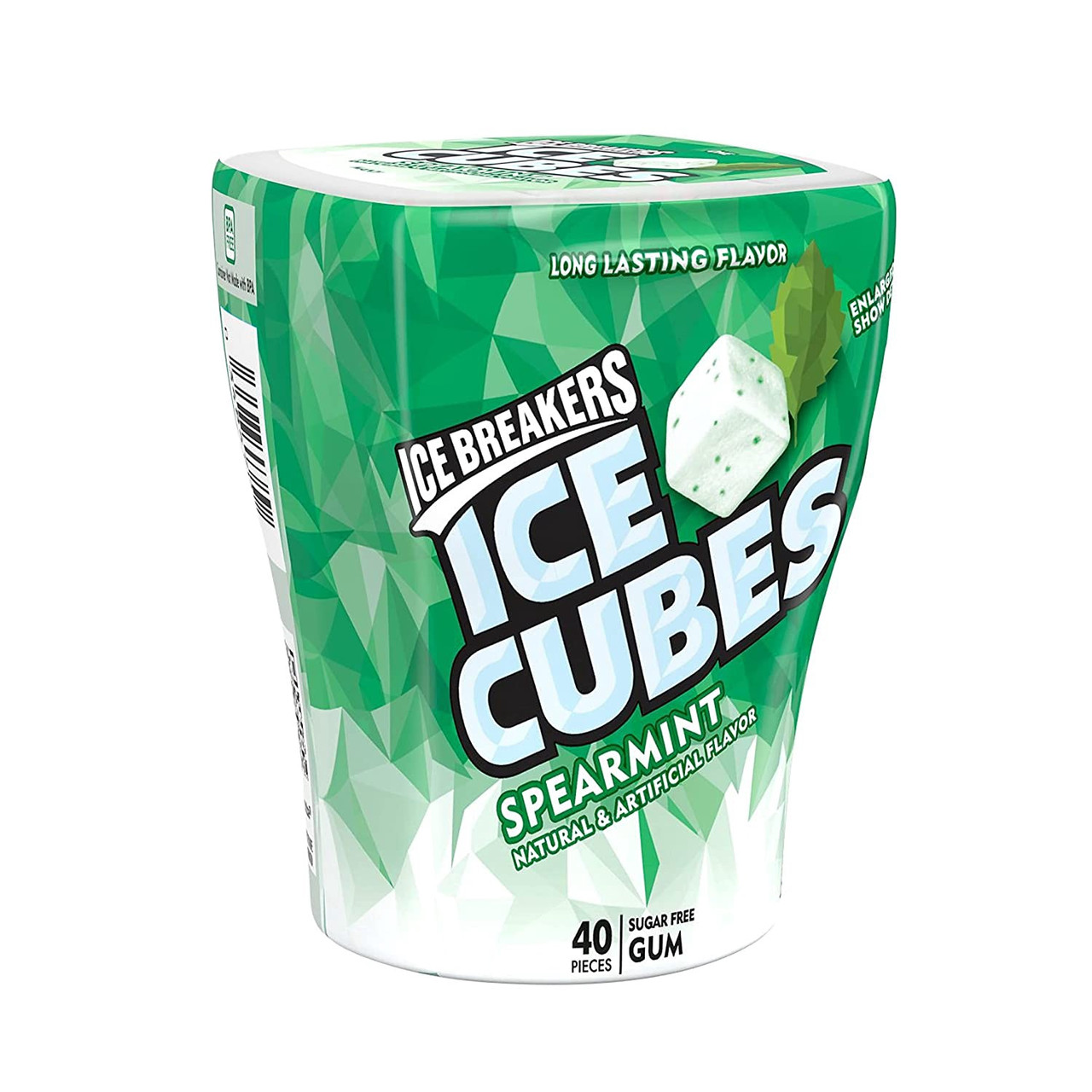 ICE BREAKERS ICE CUBE SPEARMINT SUGAR FREE GUM 40-PIECES Ally