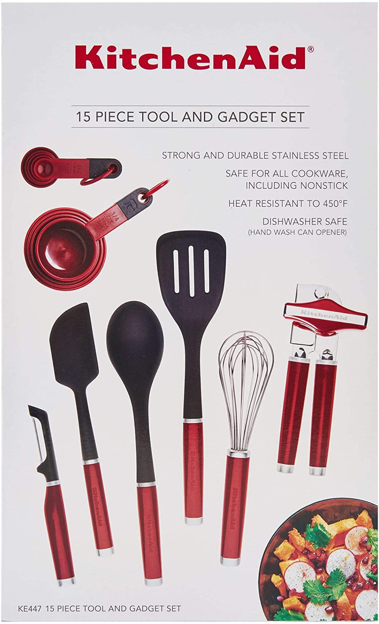 KitchenAid 15pc Tools and Gadget Set