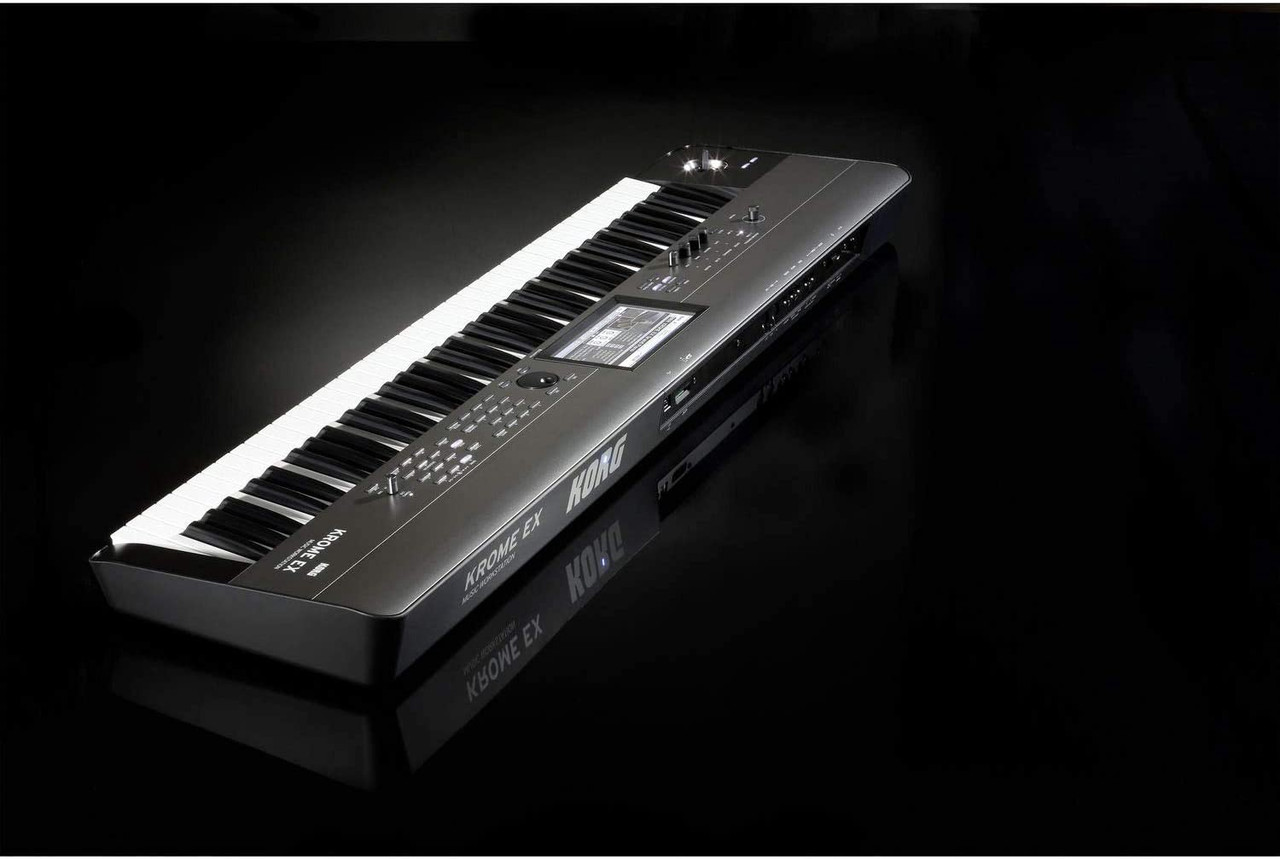 KEY BOARD KORG KROMEEX73 KROME EX73 73-KEYS SYNTHESIZER