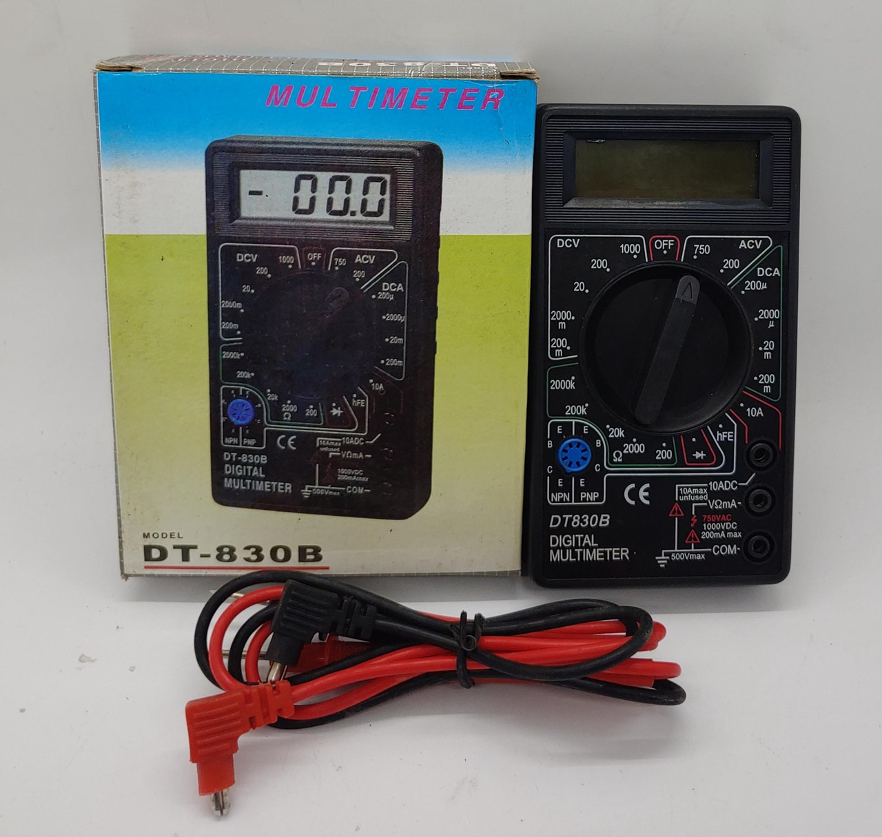 MULTIMETER DIGITAL DT-830B - A. Ally & Sons