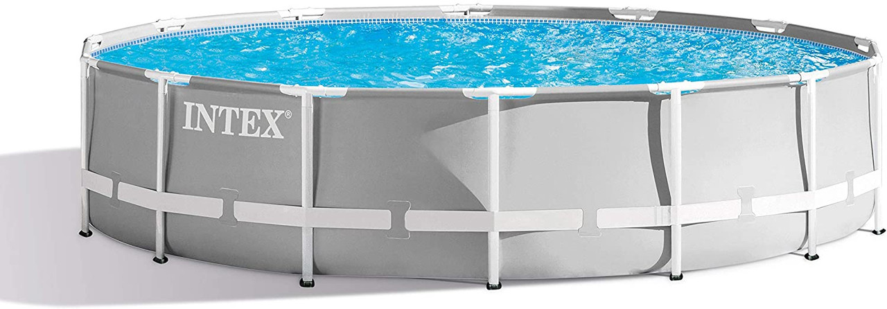 Intex 14ft x 42in ultra frame pool set with filter pump cheap