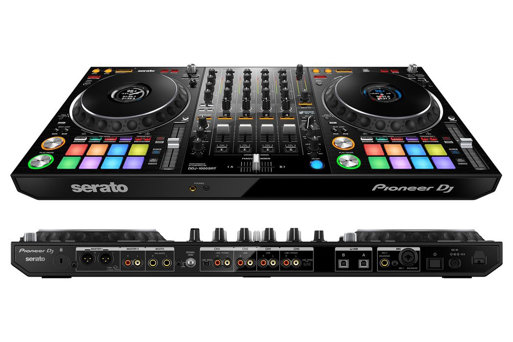 Pioneer DJ DDJ-1000 DJコントローラー Pioneer DJ DDJ-1000 DJ Controller with Laptop Stand | Guitar Center