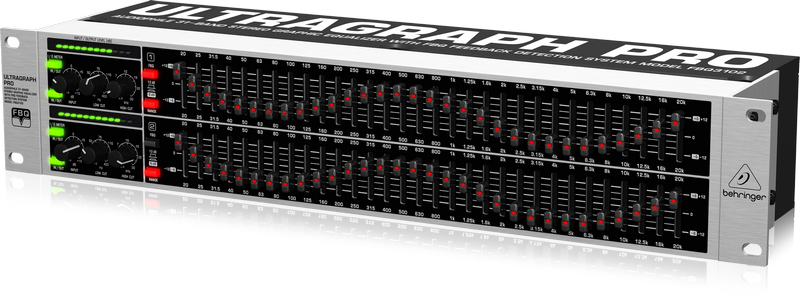 EQUALIZER BEHRINGER FBQ3102 31BAND ULTRA - A. Ally & Sons