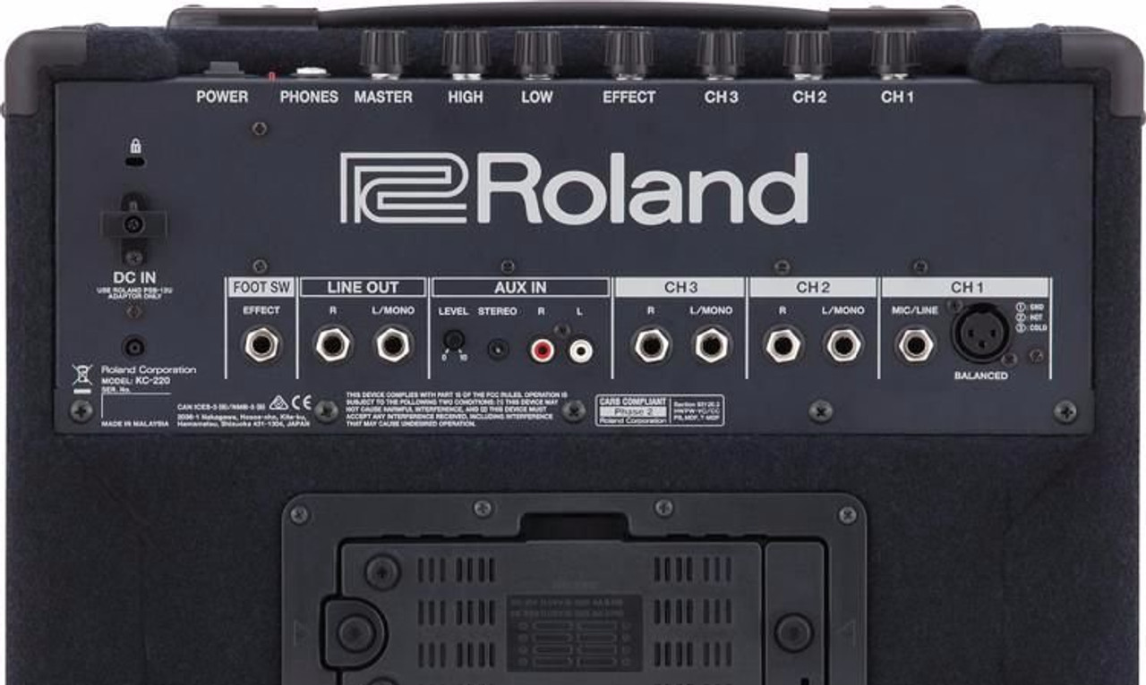 AMPLIFIER KEYBOARD ROLAND KC-220 - A. Ally & Sons