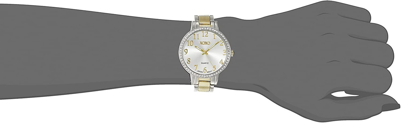 Watch Women XOXO XO5847 Analog Display Quartz Two Tone - A. Ally