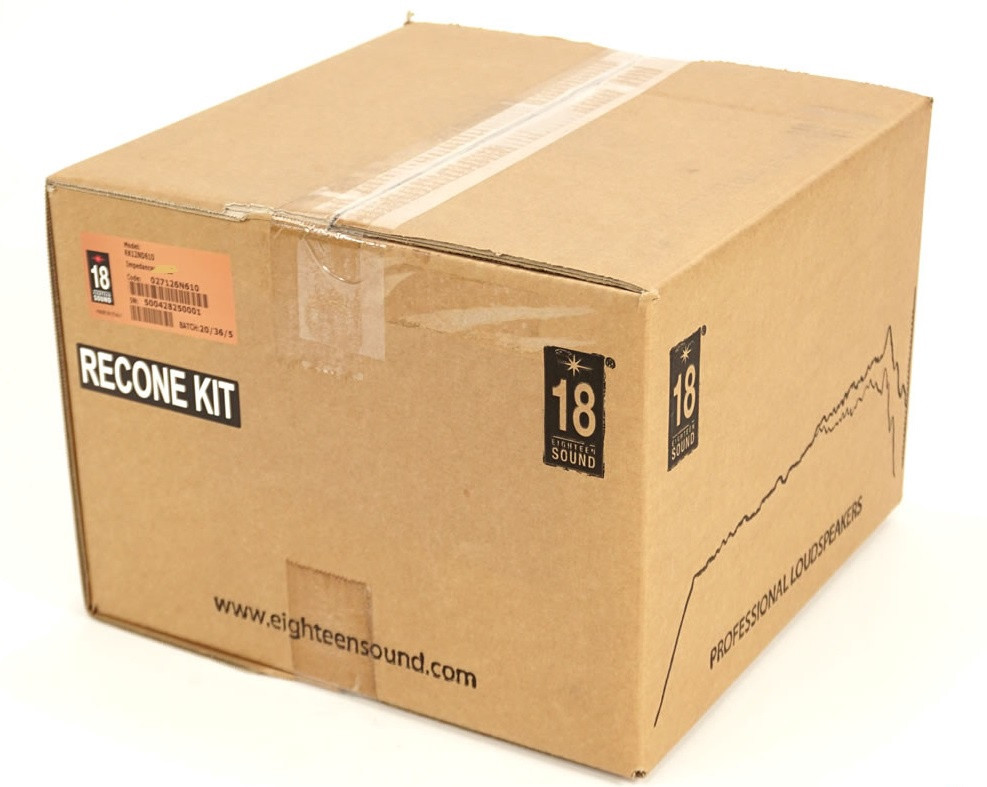 SPEAKER RECONE KIT 18SOUND R18NLW9601-8ohms 18