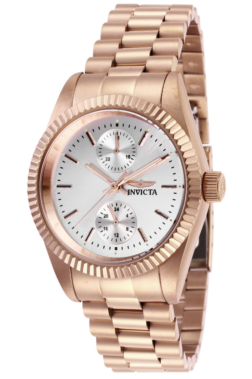 Watch Women Invicta Specialty Stainless Steel Strap Rose Gold