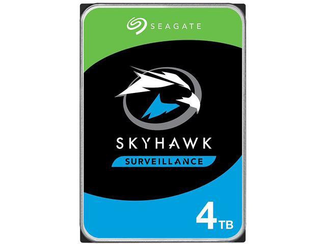 COMPUTER HARD DRIVE SATA 4TB SEAGATE SKYHAWK SURVEILLANCE ST4000VX