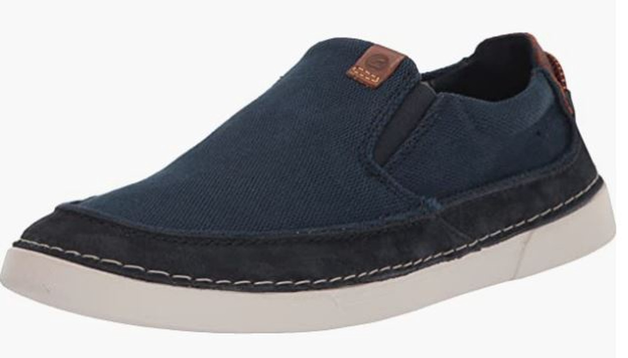 Clarks Men's Gorwin Step Casual Breathable Slip-on Shoes