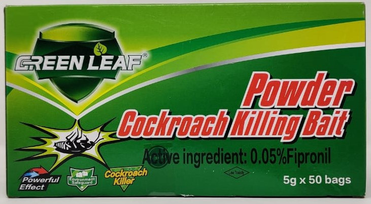 Using Bait Powder BAIT POWDER COCKROACH KILLING BAIT 5G X 50BAGS BOX GREEN LEAF CB-TL19V1 ...