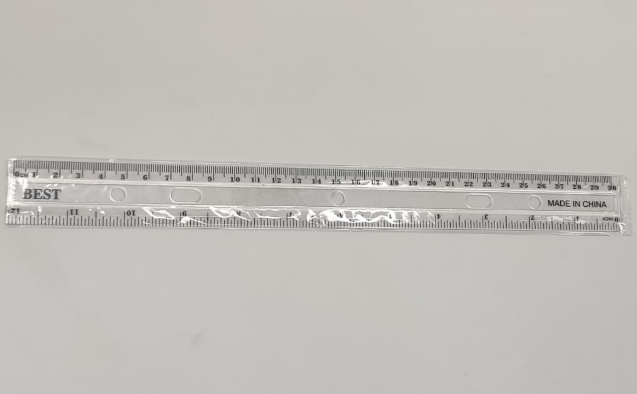 WS Metal Ruler 30cm