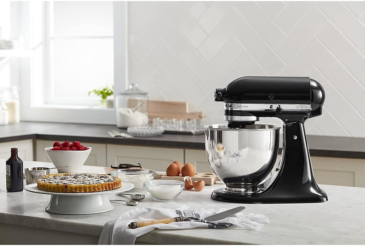 CAKE MIXER STAND KITCHENAID KSM150PSOB ARTISAN BLACK 5Q - A. Ally