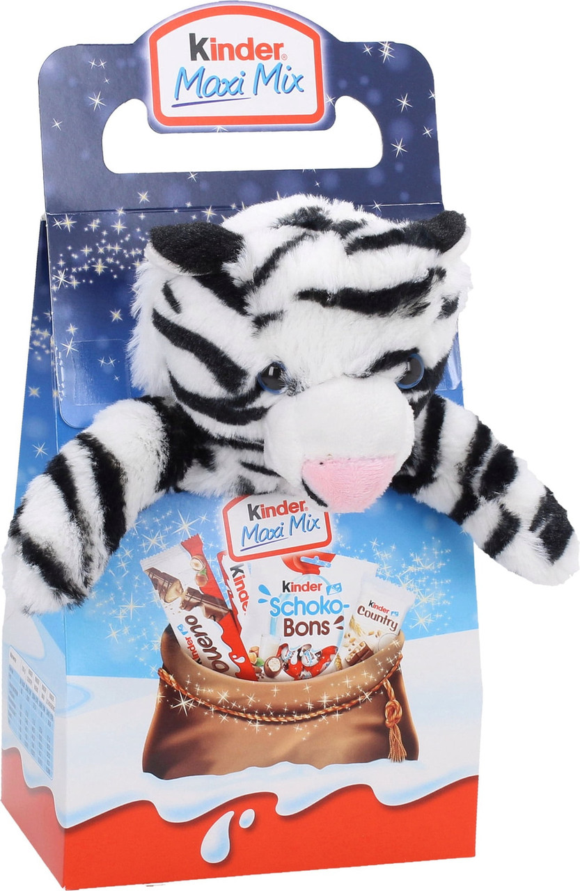 KINDER MIX CHOCOLATE TREATS WITH PLUSH TOY 116g Ally Sons