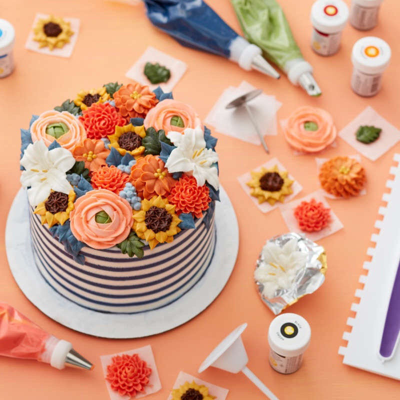 BAKING WILTON ICING SMOOTHER COMB SET 3PCS 417-1154 Ally Sons