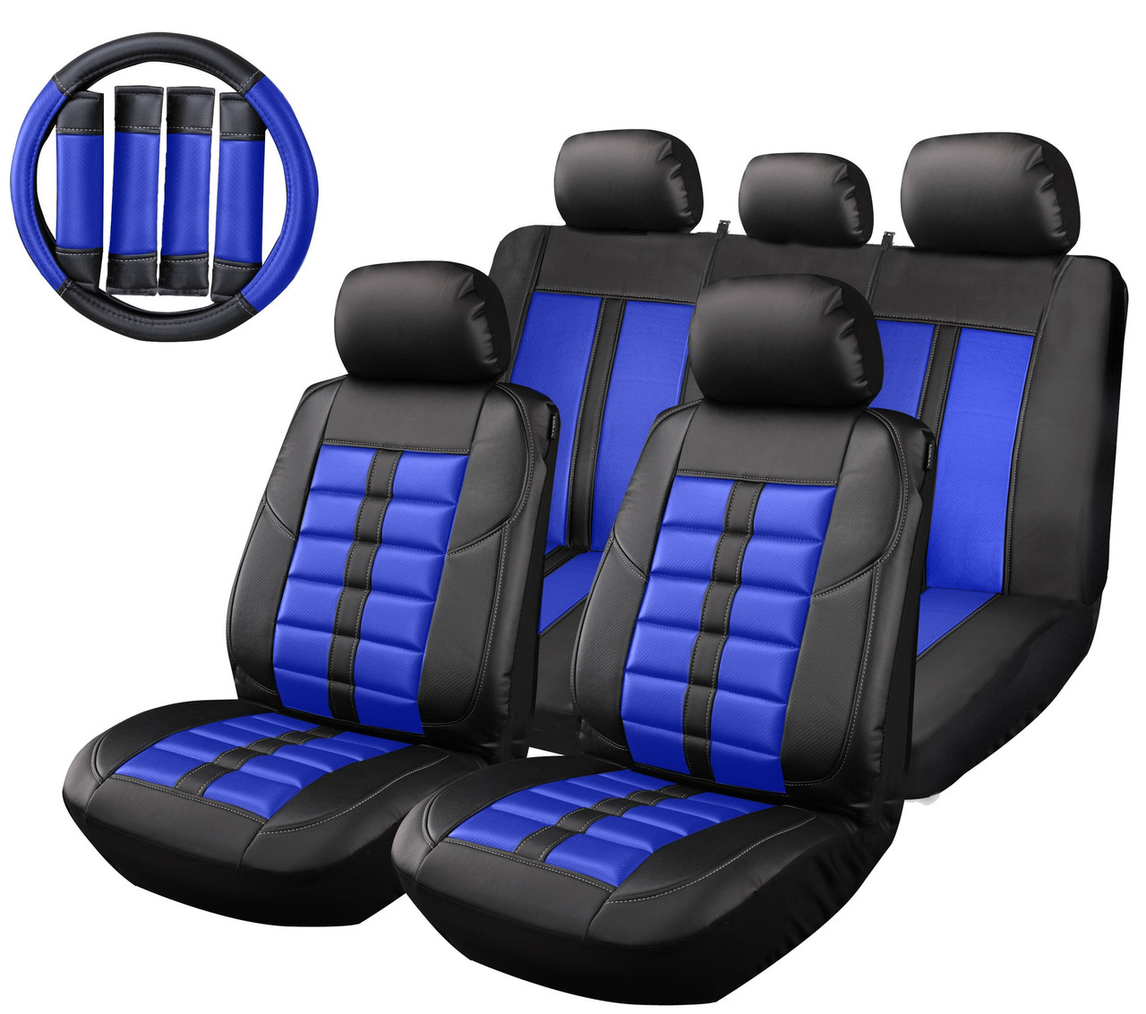 CAR SEAT COVER UNIVERSAL MAJIC 949 14PCS OPULENCE - A. Ally & Sons