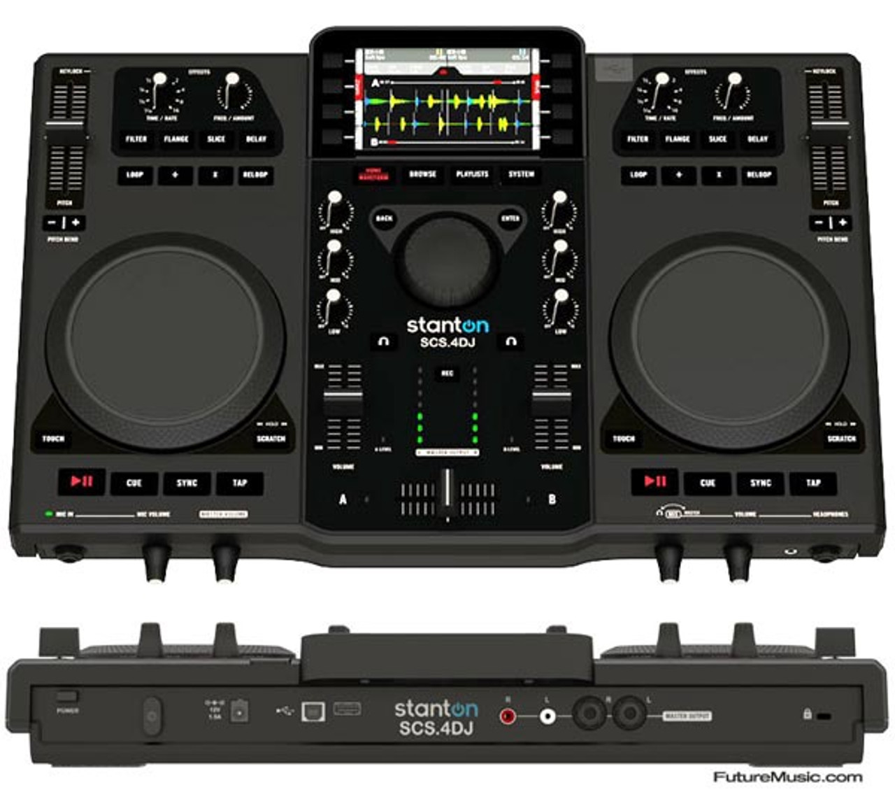 STANTON スタントン ラップトップDJ 一体型DJシステム SCS.4DJ - 楽器 ...