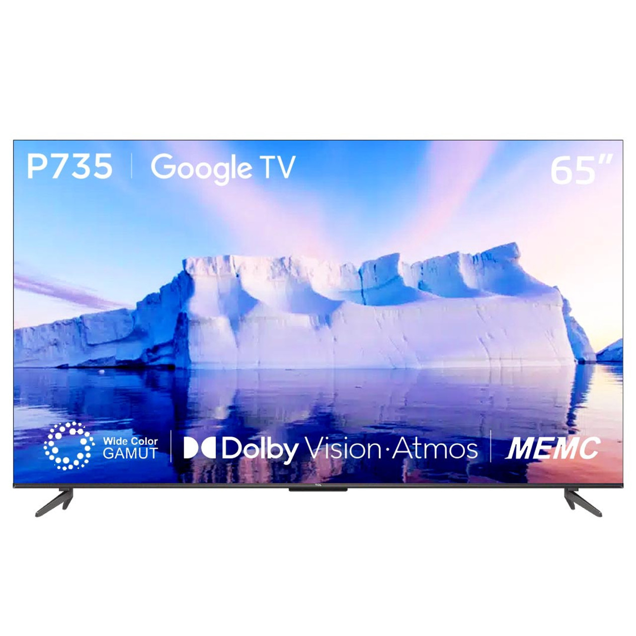 TV TCL 65 Pulgadas 164 cm 65P735 4K-UHD LED Smart TV Google