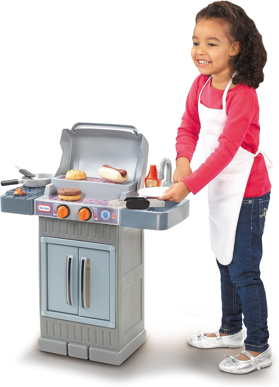 Toy Little Tikes BBQ Grill Cook 'n Grow XCL633904M8-J - A. Ally & Sons