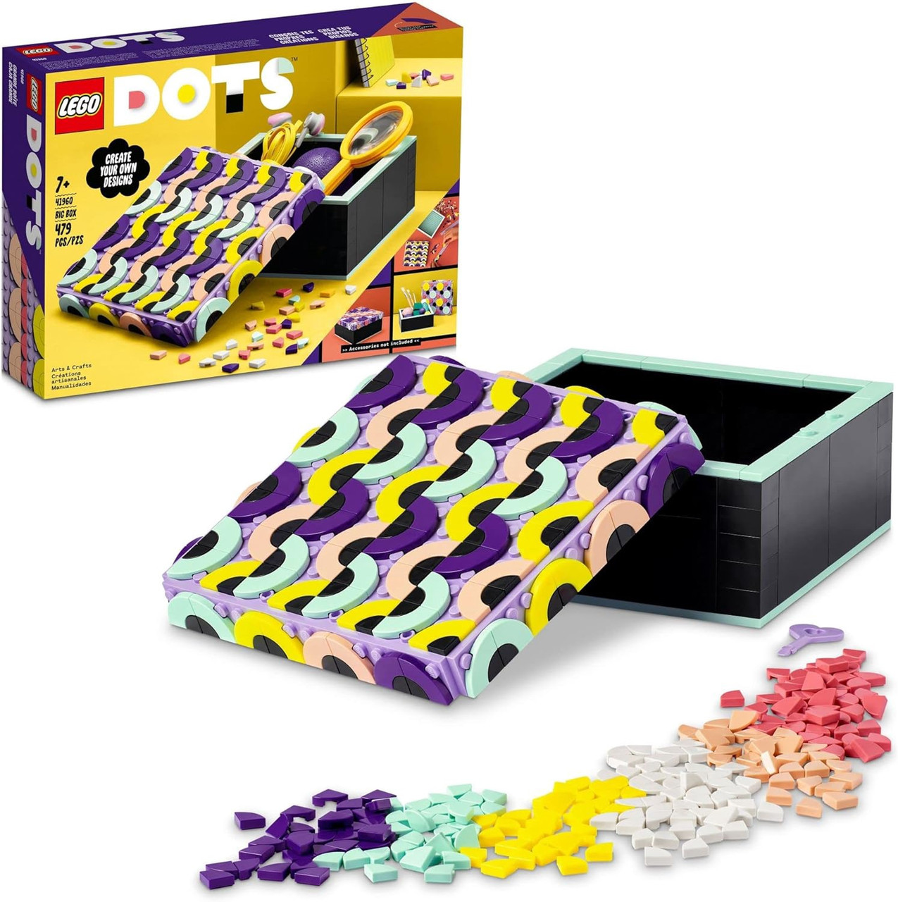 Toy LEGO DOTS Big Box Arts and Crafts Set 41960 Ally Sons