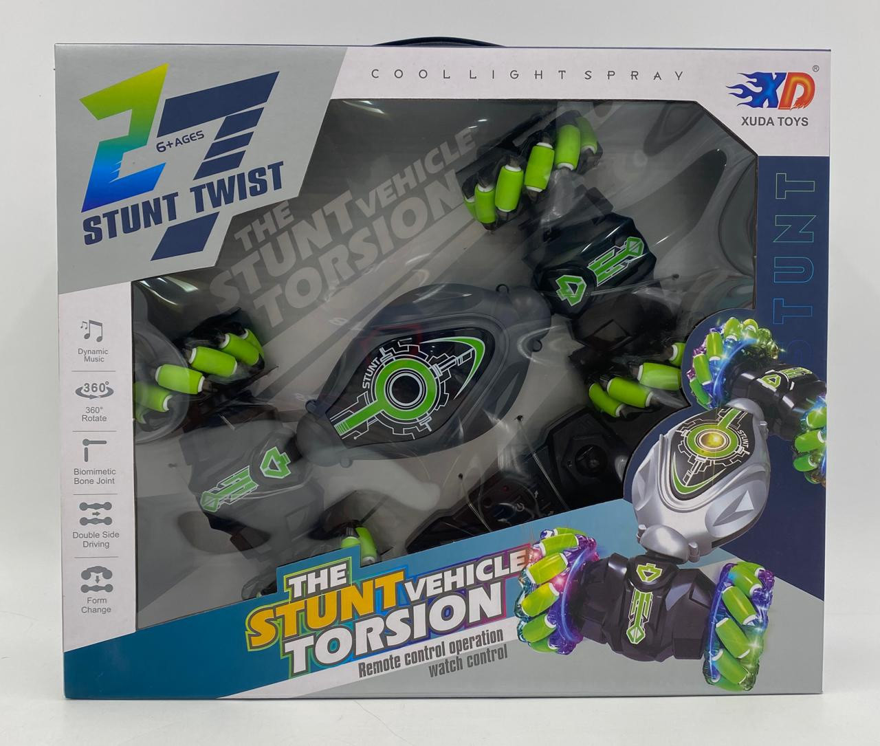 TOY CAR STUNT TWIST 27 XD VEHICLE TORSION 3688-G107A - A. Ally & Sons