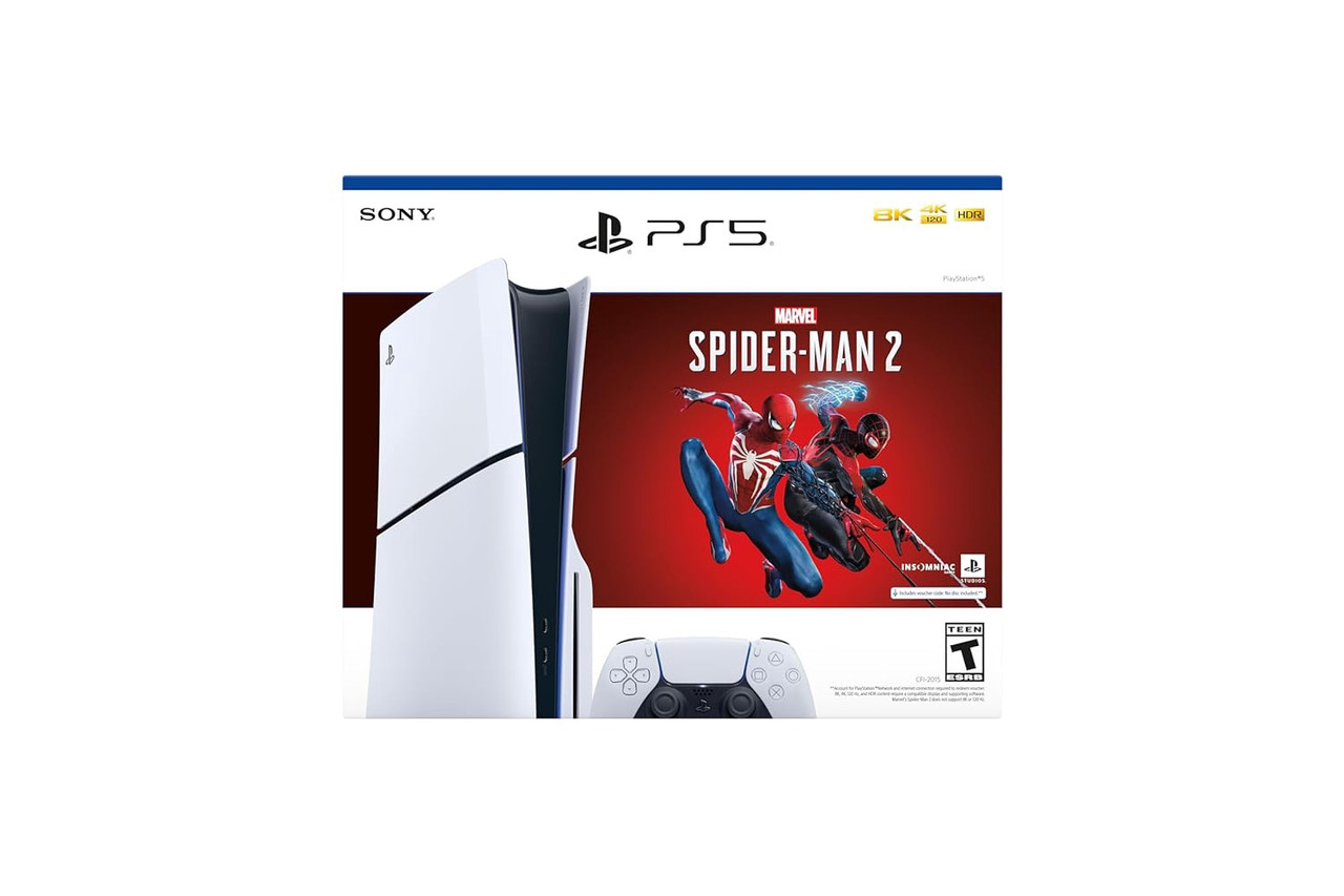 GAME CONSOLE PLAYSTATION 5 PS5 1TB MARVEL SPIDER-MAN 2 - A. Ally