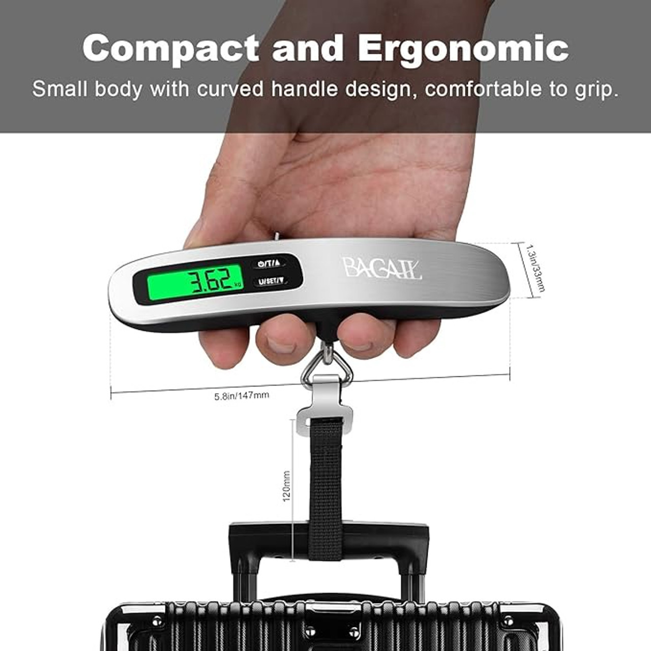 Travel Scale Digital Luggage Bagail - A. Ally & Sons
