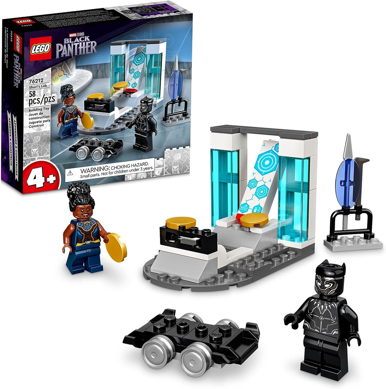 Building Kit Lego Black Panther - Shuri's Sunbird, Posters, gifts,  merchandise