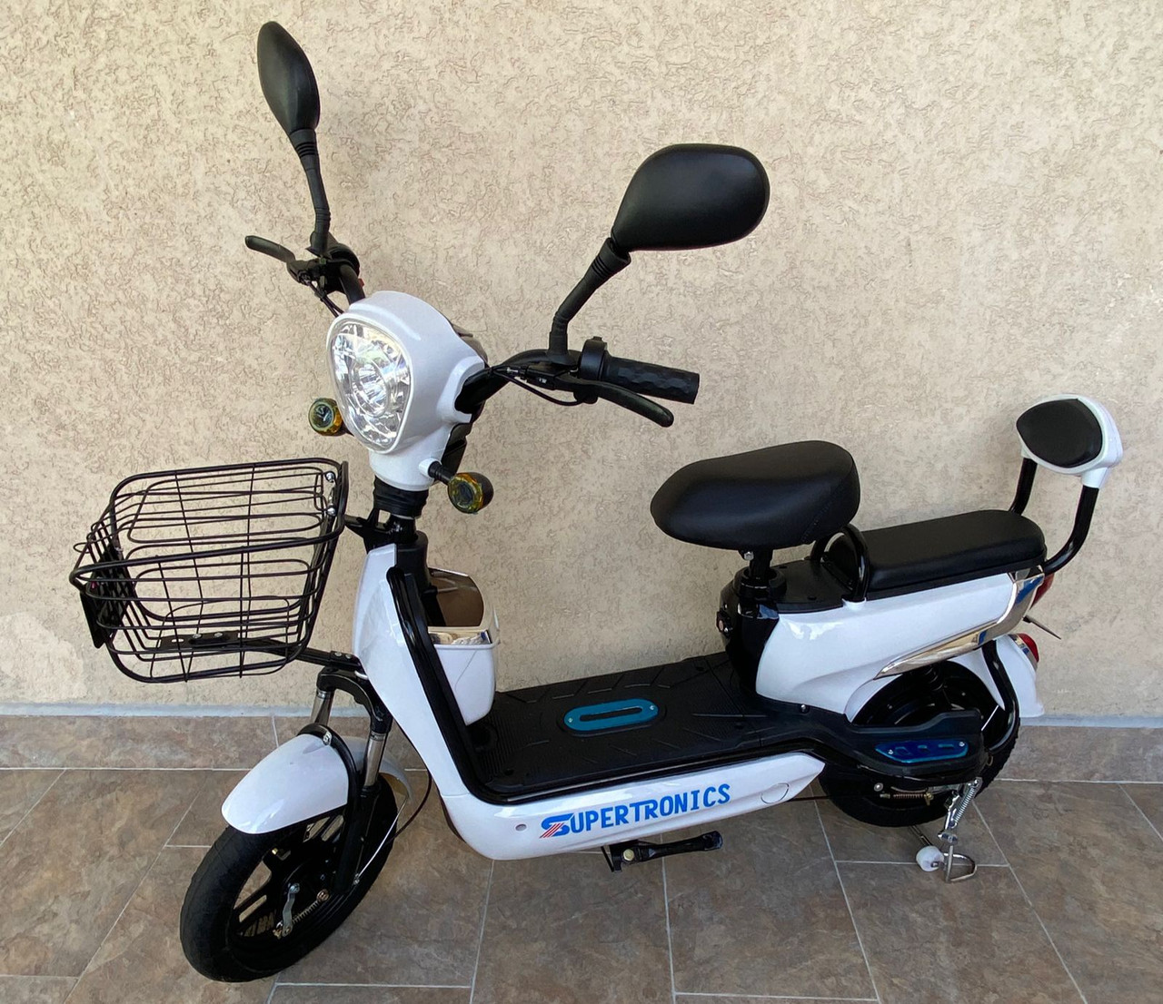 ELECTRIC BIKE SUPERTRONIC YD2106-1018 WITH MIRROR AND TURN SIGNAL