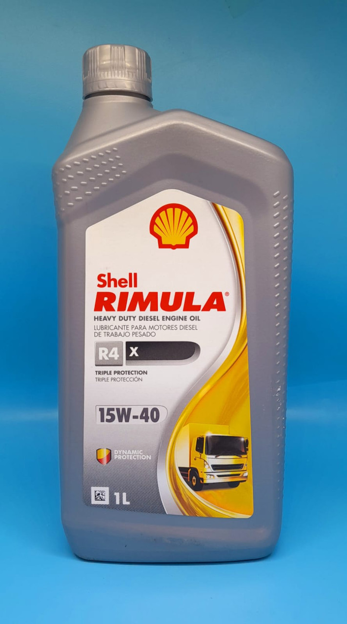 OIL SHELL RIMULA 15W-40 R4X DIESEL 1 LITER - A. Ally & Sons