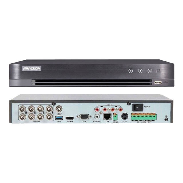 SECURITY DVR HIKVISION TURBO HD 7200 SERIES IDS-7208HUHI-M1/S 8