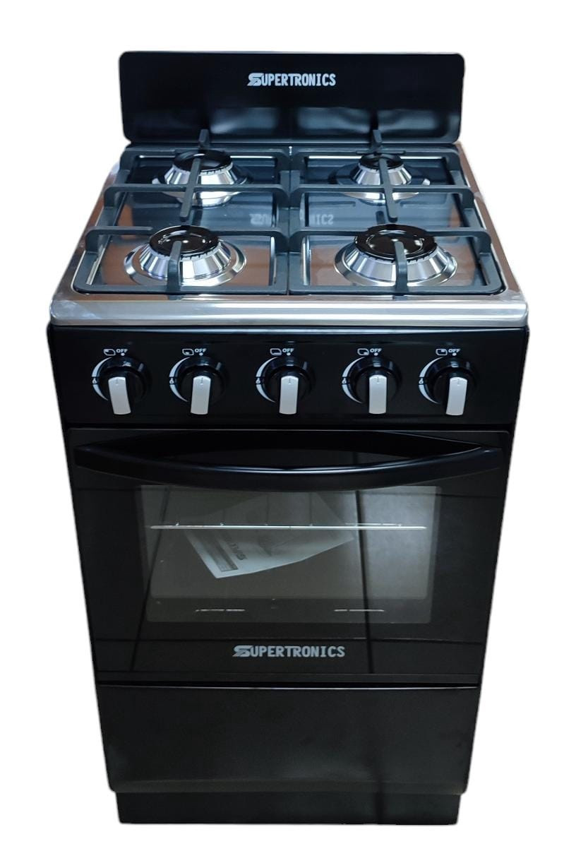 Supertronics STOVE 4 BURNER SUPERTRONICS GS-K50-Q01B - A. Ally & Sons