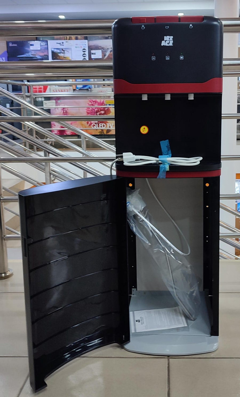 WATER DISPENSER ICE AGE PS-SLR-818 RED BOTTOM LOADED - A. Ally & Sons