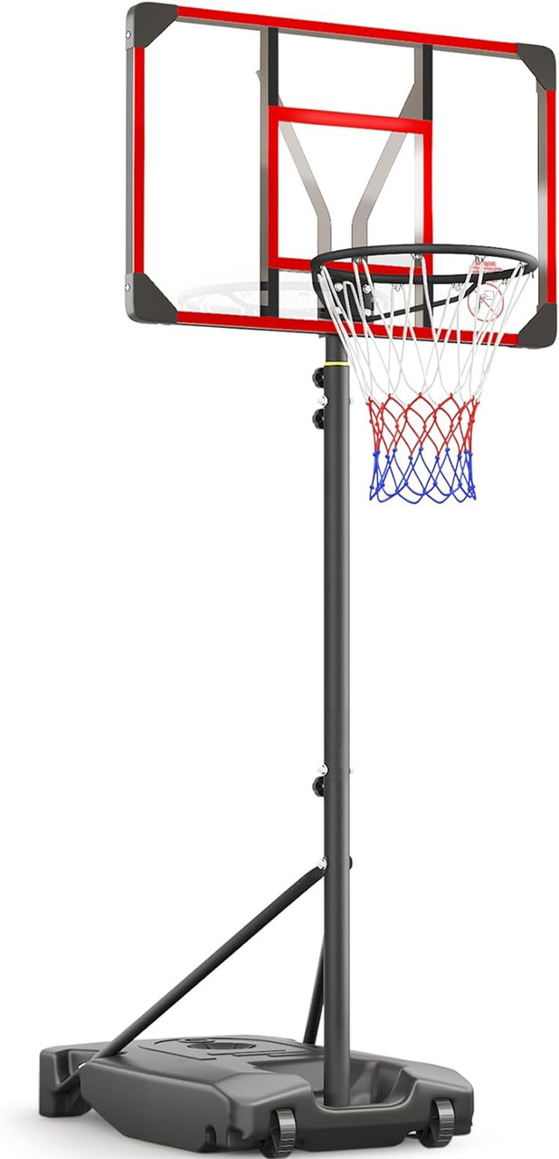 Basketball Hoop Outdoor Adjustable Portable Kids/Teens Yohood A