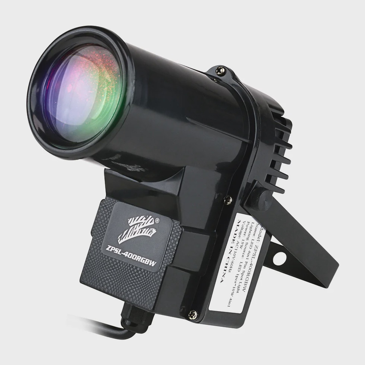 DJ STAGE LIGHT LED SPOT LIGHT ZEBRA ZPSL-400RGBW 4 IN 1 - A DJ STAGE LIGHT LED SPOT LIGHT ZEBRA ZPSL-400RGBW 4 IN 1 - A