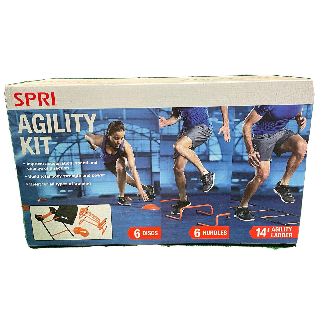 AGILITY KIT SPRI 02-71644 FITNESS TRAINING Ally Sons - Main Image