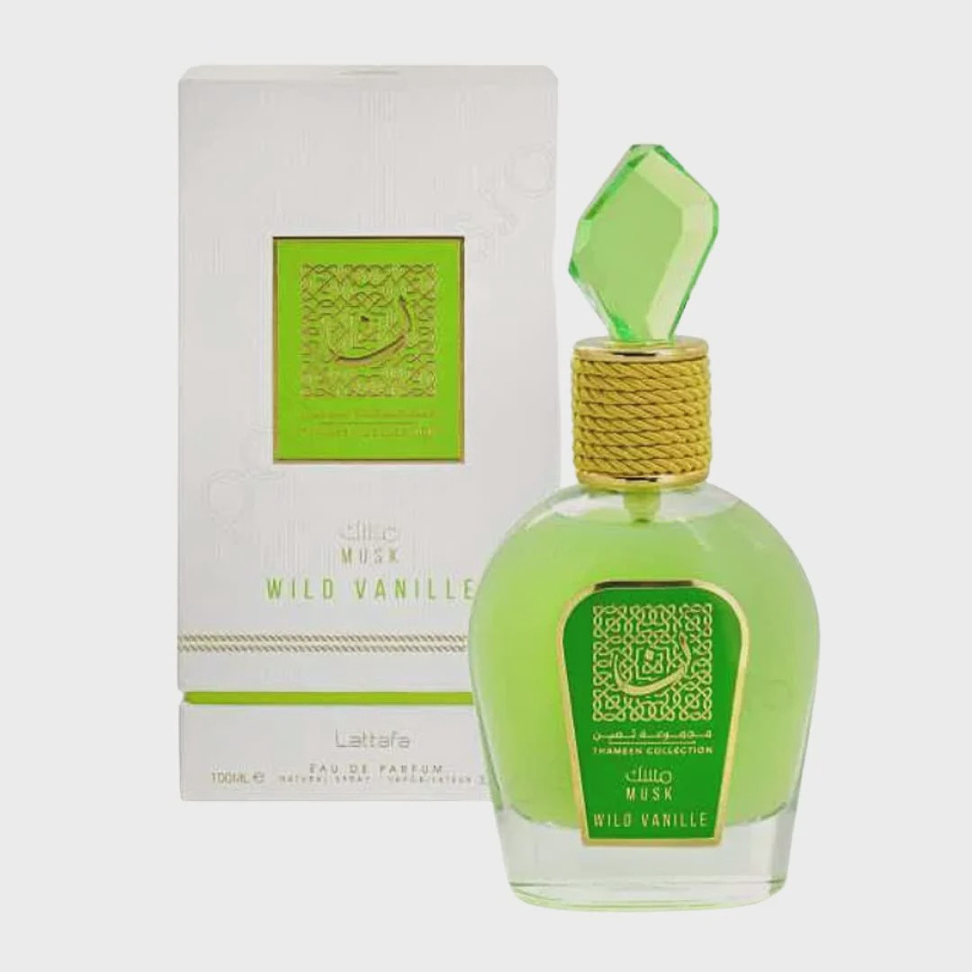 【正規品】新品 lattafa ドバイ 香水 ワイルド バニラ ムスク FRAGRANCE LATTAFA THAMEEN MUSK WILD VANILLE EAU DE PARFUM 3.4OZ