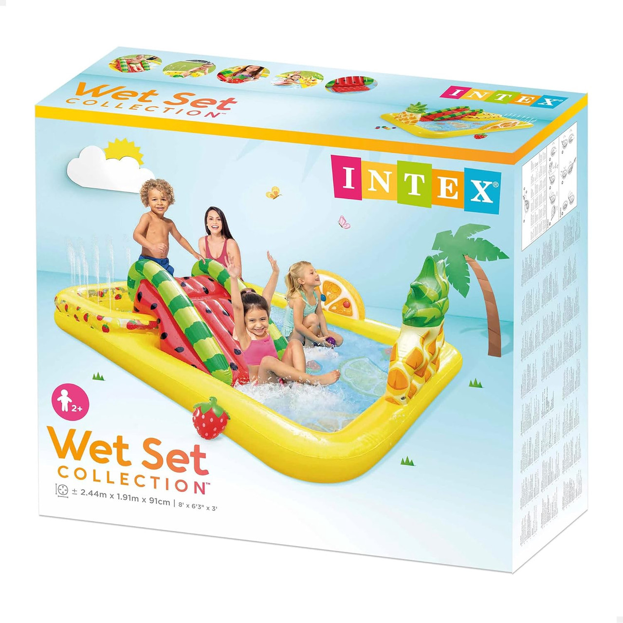 POOL INTEX 57158NP FUN'N FRUITY PLAY CENTER Ally Sons