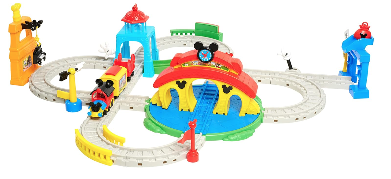 Toy Disney Junior Mickey Mouse Train Track Set Ally Sons