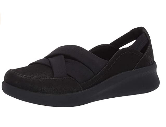 Footwear Clarks Women's Sillian Star Flats Black Synthetic A