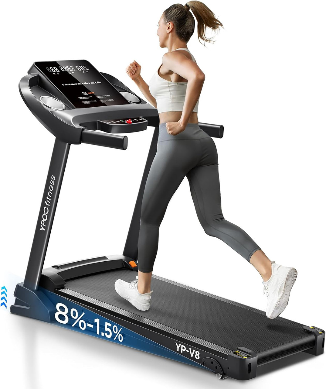Gym Treadmill M4638 YP-V8 YPOO Fitness Ally Sons