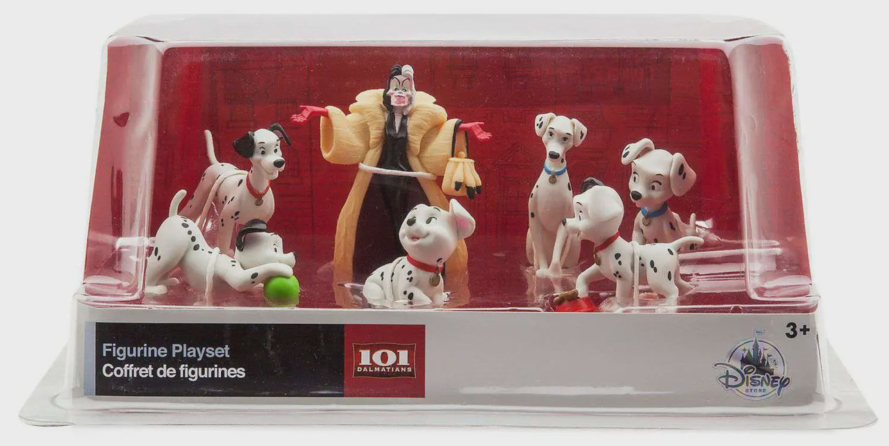 101 Dalmatians フィギュアセット New DISNEY 101 DALMATIANS Figurine Playset 7 Figures CAKE