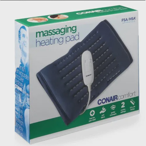 MASSAGING HEATING PAD CONAIR COMFORT HP08FW Ally Sons